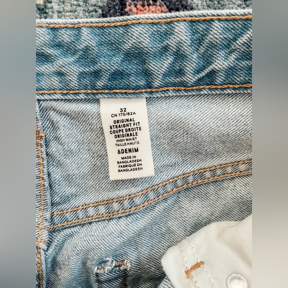 H&M | original straight high rise jean - Picture 2 of 4